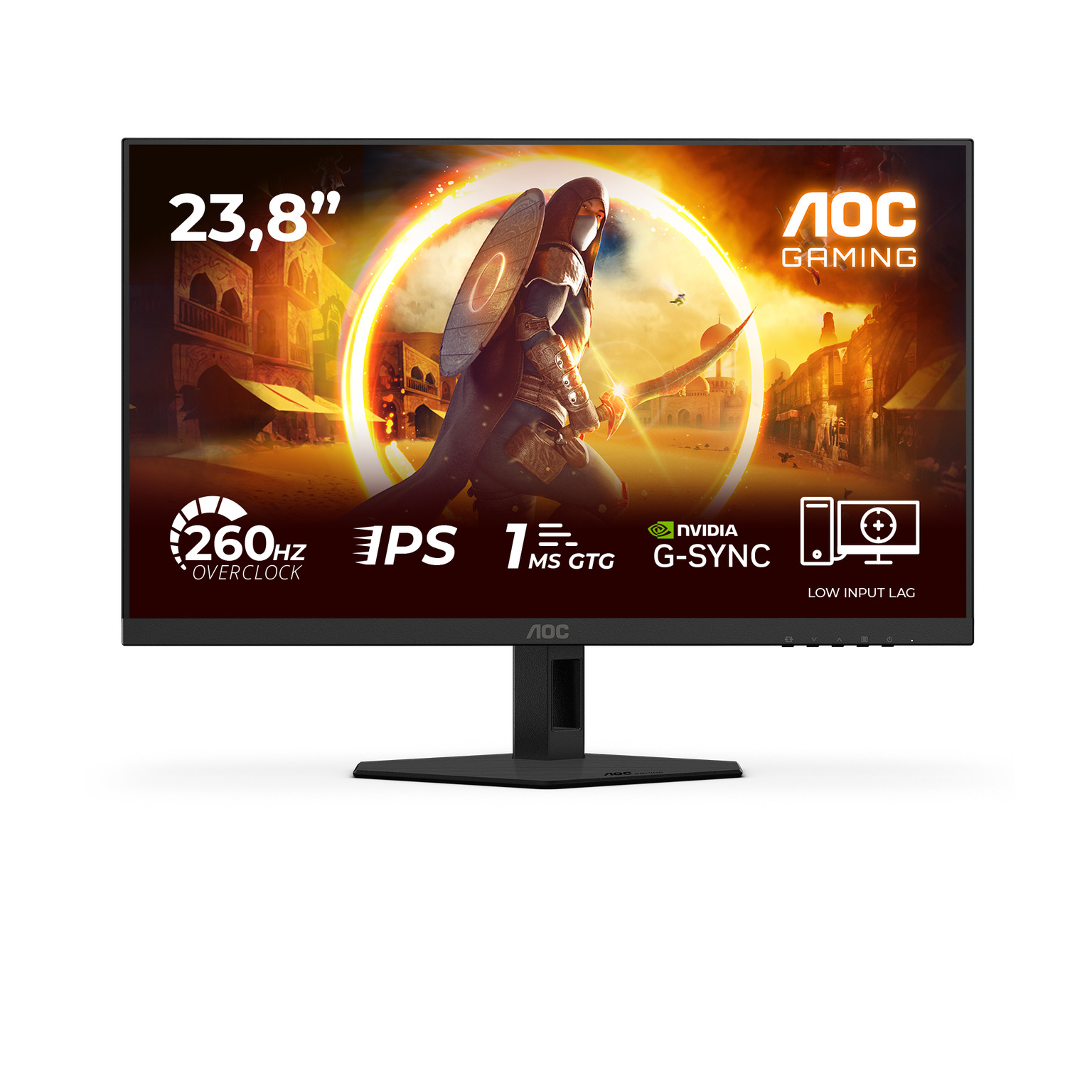 Monitors AOC 24G4ZR, 23.8", Videospēlēm
