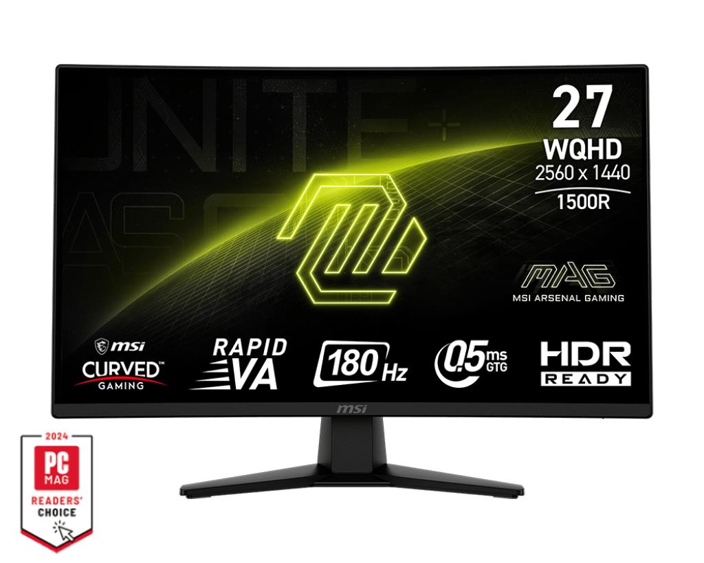 Monitors MSI MAG 274CQF, 27", videospēlēm