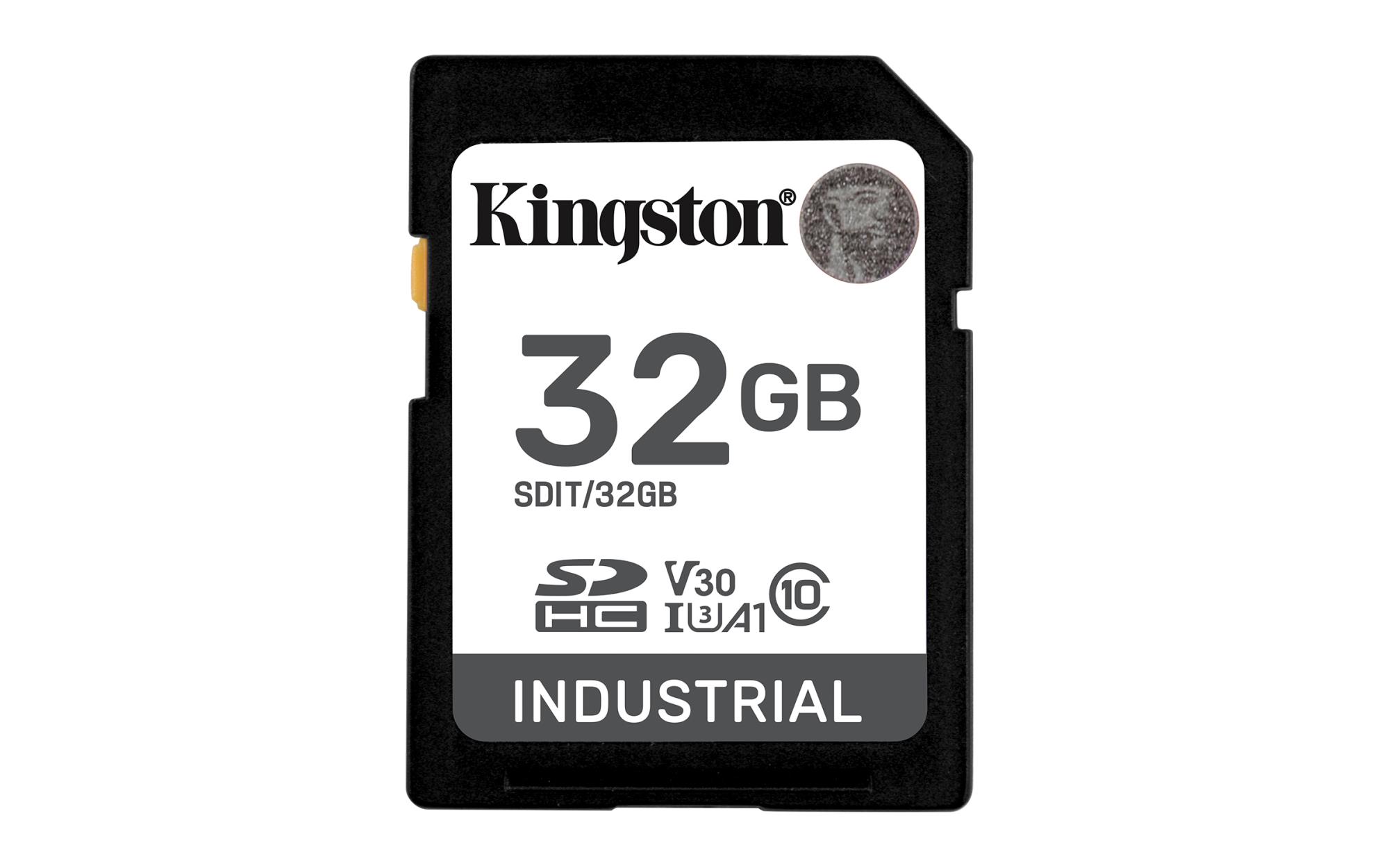 Atmiņas karte KINGSTON Industrial 32GB, SDHC